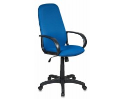 Кресло руководителя Бюрократ Ch-808AXSN синий TW-10 крестовина пластик