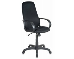 Кресло руководителя Бюрократ Ch-808AXSN черный TW-11 крестовина пластик