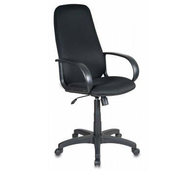 Кресло руководителя Бюрократ Ch-808AXSN черный TW-11 крестовина пластик