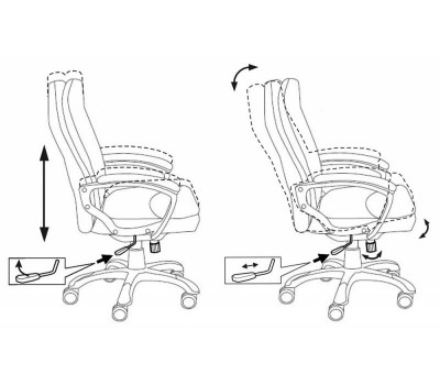 Кресло руководителя Бюрократ Ch-868AXSN черный искусственная кожа крестовина пластик пластик темно-серый