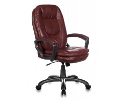 Кресло руководителя Бюрократ Ch-868AXSN коричневый искусственная кожа крестовина пластик пластик темно-серый