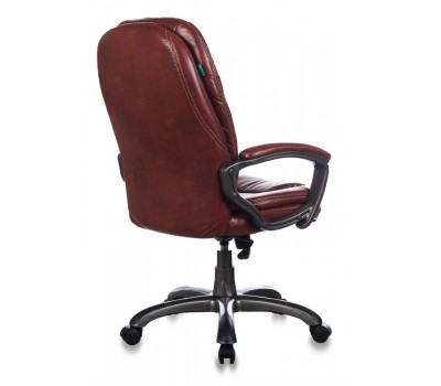 Кресло руководителя Бюрократ Ch-868AXSN коричневый искусственная кожа крестовина пластик пластик темно-серый