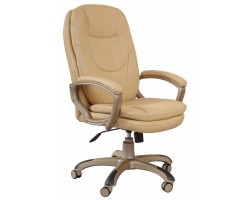 Кресло руководителя Бюрократ Ch-868AXSN бежевый эко.кожа крестовина пластик пластик золото