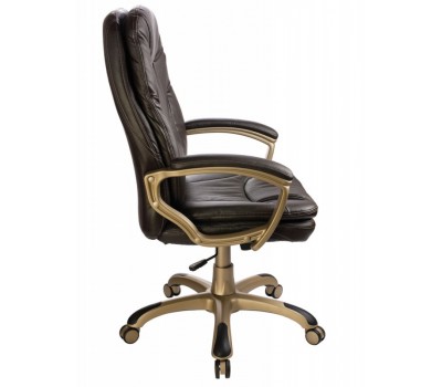 Кресло руководителя Бюрократ Ch-868AXSN темно-коричневый эко.кожа крестовина пластик пластик золото