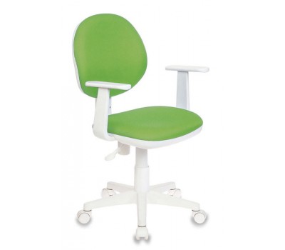 Кресло детское Бюрократ Ch-W356AXSN салатовый 15-118 крестовина пластик пластик белый