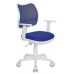 Кресло детское Бюрократ Ch-W797 синий сиденье синий TW-10 сетка/ткань крестовина пластик пластик белый