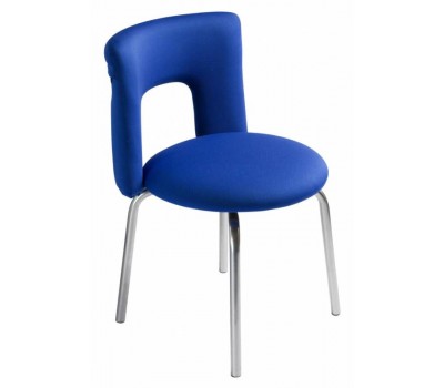 Стул Бюрократ KF-1 вращающийся синий 26-21