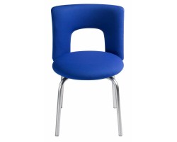 Стул Бюрократ KF-1 вращающийся синий 26-21-foto2