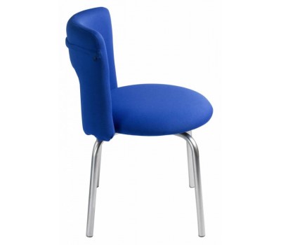 Стул Бюрократ KF-1 вращающийся синий 26-21