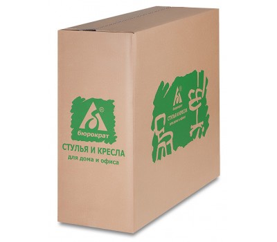 Стул Бюрократ KF-1 вращающийся оранжевый 26-29-1