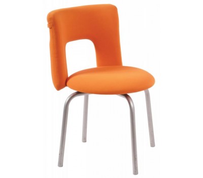 Стул Бюрократ KF-1 вращающийся оранжевый 26-29-1