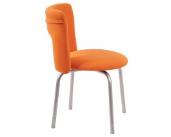 Стул Бюрократ KF-1 вращающийся оранжевый 26-29-1-foto3