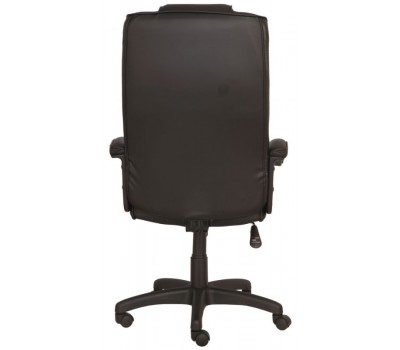 Кресло руководителя Бюрократ T-9906AXSN черный кожа