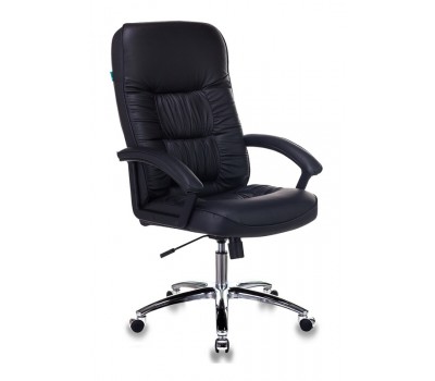 Кресло руководителя Бюрократ T-9908AXSN-AB черный кожа крестовина металл хром
