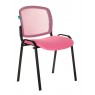 Стул Бюрократ Вики спинка сетка розовый TW-06A TW-13A сетка/ткань