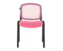 Стул Бюрократ Вики спинка сетка розовый TW-06A TW-13A сетка/ткань-foto2