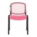Стул Бюрократ Вики спинка сетка розовый TW-06A TW-13A сетка/ткань