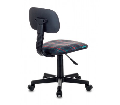 Кресло детское Бюрократ CH-201NX коричневый клетка шотландка 53-11