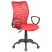 Кресло Бюрократ CH-599AXSN красный TW-35N сиденье красный TW-97N сетка/ткань крестовина пластик