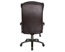 Кресло руководителя Бюрократ CH-879 темно-коричневый искусственная кожа крестовина пластик пластик темно-серый-foto4