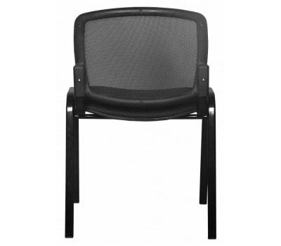 Стул Бюрократ Вики черный 15-21 сетка/ткань на ножках металл черный