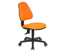 Кресло детское Бюрократ KD-4 оранжевый TW-96-1 крестовина пластик