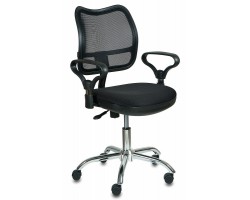 Кресло Бюрократ CH-799SL черный сиденье черный TW-11 сетка/ткань крестовина металл хром