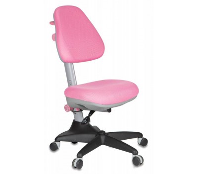 Кресло детское Бюрократ KD-2 розовый TW-13A крестовина пластик