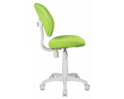 Кресло детское Бюрократ KD-W6 салатовый TW-18 (пластик белый)-foto3