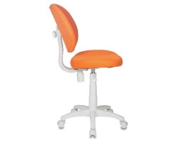 Кресло детское Бюрократ KD-W6 оранжевый TW-96-1 (пластик белый)-foto3