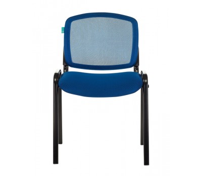 Стул Бюрократ Вики синий TW-05 TW-10 сетка/ткань на ножках металл черный