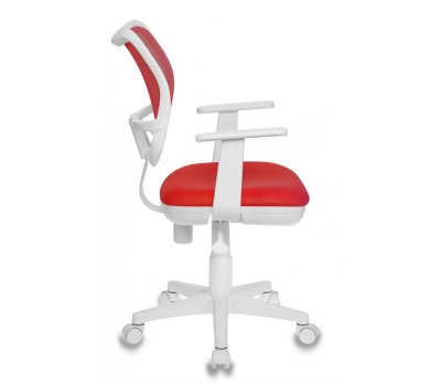 Кресло детское Бюрократ CH-W797 спинка сетка красный сиденье красный TW-97N сетка/ткань (пластик белый)