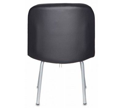 Стул Бюрократ KF-2 вращающийся черный Or-16 искусственная кожа