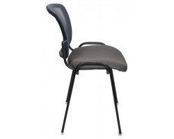 Стул Бюрократ Вики спинка сетка темно-серый 15-13 сетка/ткань-foto2