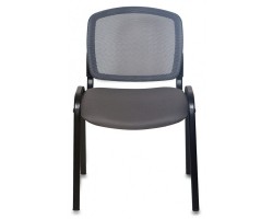 Стул Бюрократ Вики спинка сетка темно-серый 15-13 сетка/ткань-foto3