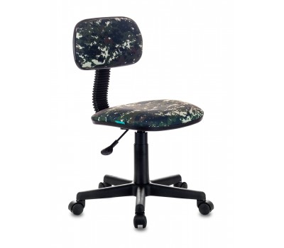 Кресло детское Бюрократ CH-201NX зеленый милитари Military крестовина пластик