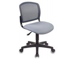 Кресло Бюрократ CH-296NX темно-серый сиденье серый 15-48 сетка/ткань крестовина пластик