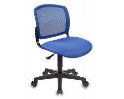 Кресло Бюрократ CH-296NX синий сиденье темно-синий 15-10 сетка/ткань крестовина пластик