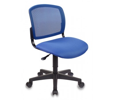Кресло Бюрократ CH-296NX синий сиденье темно-синий 15-10 сетка/ткань крестовина пластик