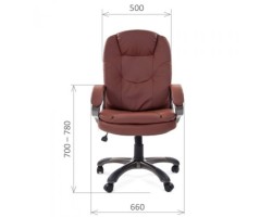 Кресло руководителя CHAIRMAN 668 бежевое-foto2