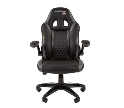 Кресло CHAIRMAN Game 15 черно/серое