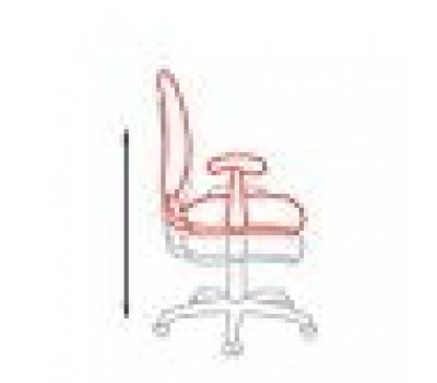 Кресло для руководителя CHAIRMAN 408, коричневая кожа