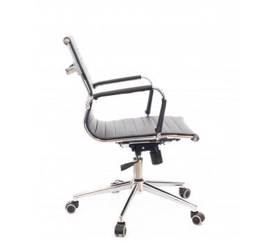 Кресло офисное Everprof Leo T экокожа черный Кресло офисное Everprof Leo T экокожа черный