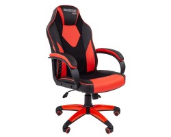 Кресло CHAIRMAN Game 17 черно/красное