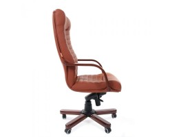 Кресло для руководителя CHAIRMAN 480 WD коричневое-foto3