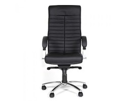 Кресло для руководителя CHAIRMAN 480 коричневое-foto3