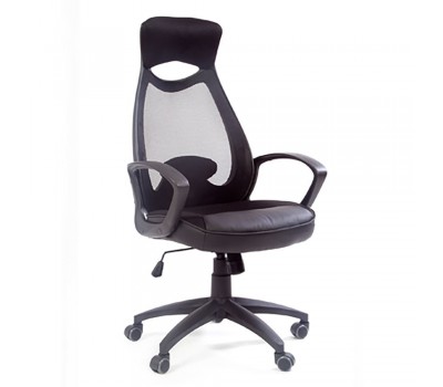 Кресло руководителя CHAIRMAN CH 840 black черное