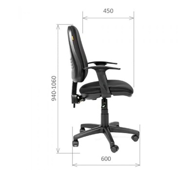 Кресло для персонала CHAIRMAN CH 661 синее