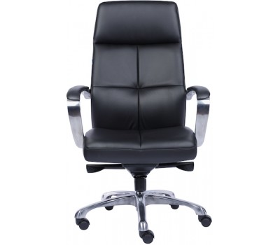 Кресло руководителя Everprof Madrid Кожа Черный