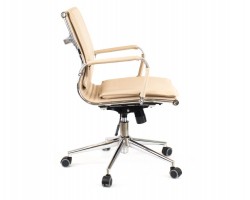Кресло для персонала Everprof Nerey LB T Экокожа Бежевый-foto2